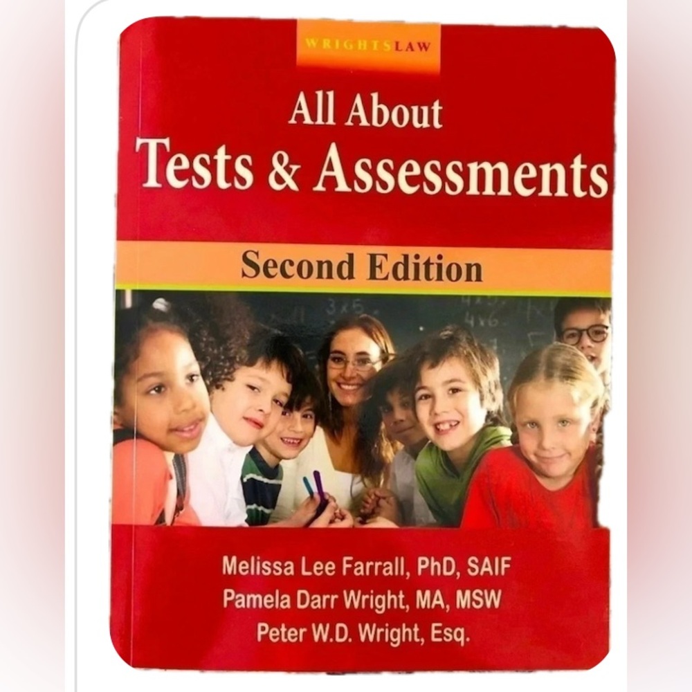 WrightsLaw All About Tests Assessments Second Addition Special‎ Education NWT
